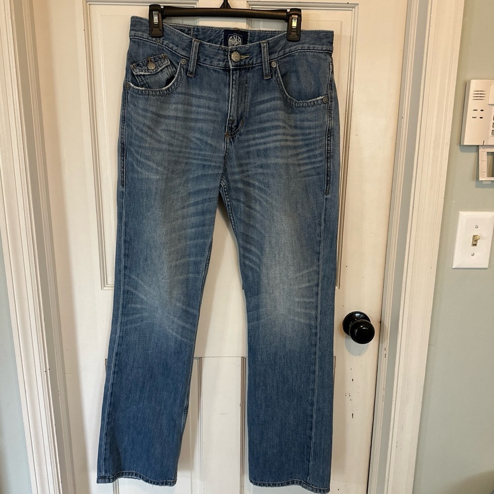 ROCK & REPUBLIC‎ Men's Henlee Style Medium Wash Straight Leg
Jeans Sz 33X32